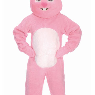 Pinky Bunny Suit with Mascot Head