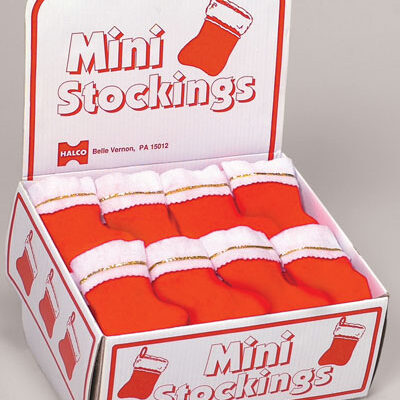 Red 6" Mini Stocking