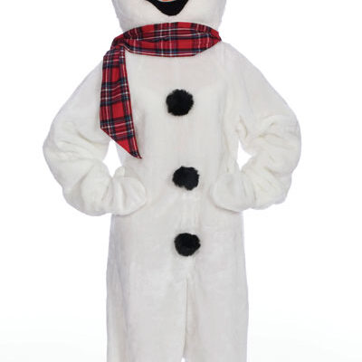 Snowman Suit with Mascot Head