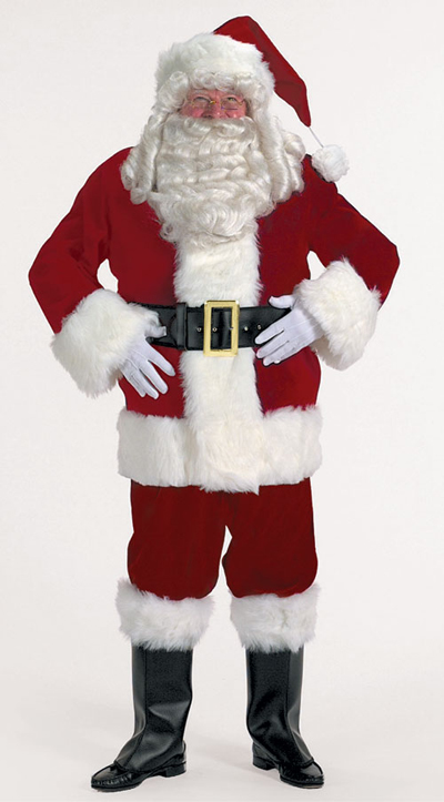 Velvet Santa Suit