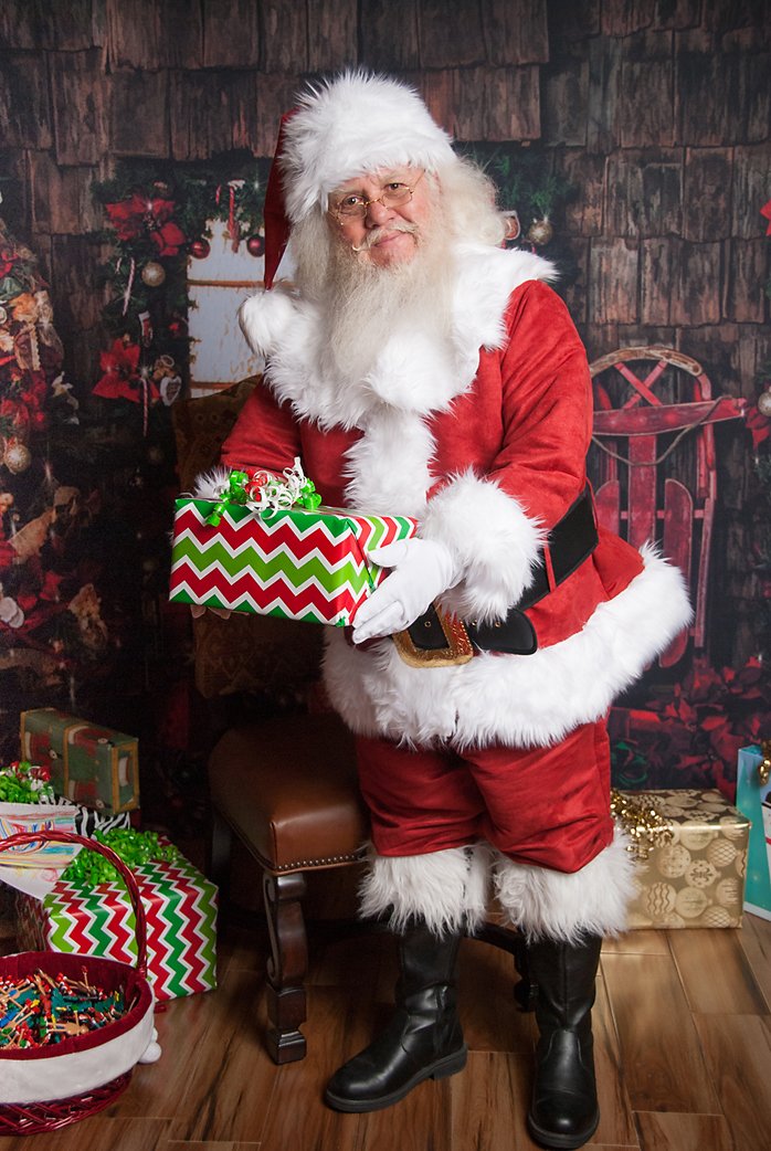 Real Bearded Santa for Rent in Houston