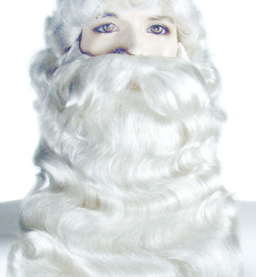 Lacey 002 Santa Claus Beard and Wig Set. Rental Quality Santa Beard from Lacey