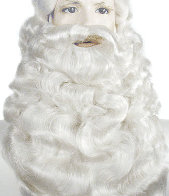 Lacey 004L Extra Large Supreme Santa Claus Beard and Wig Set