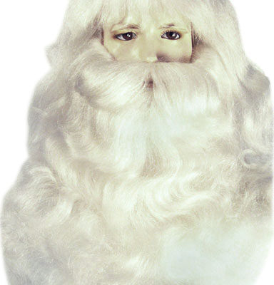 Lacey004YL Professional Yak Santa Claus Beard and Wig