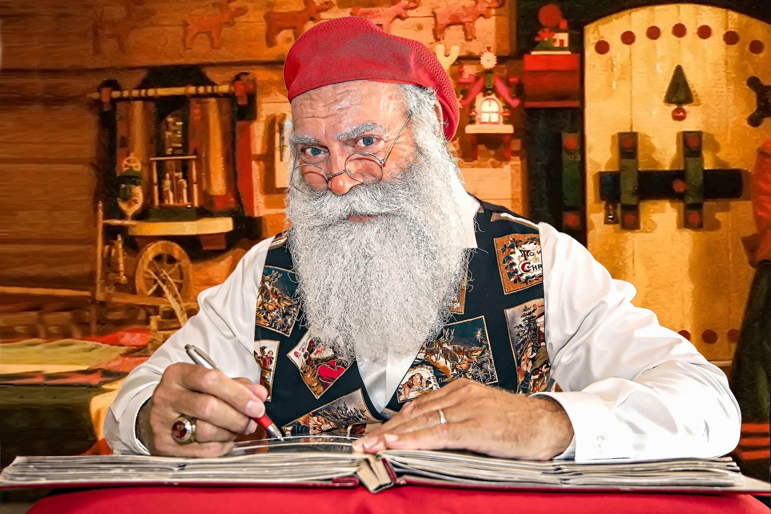 Santa Doug - Real Beard Santa Claus in Ann Arbor, Detroit MI