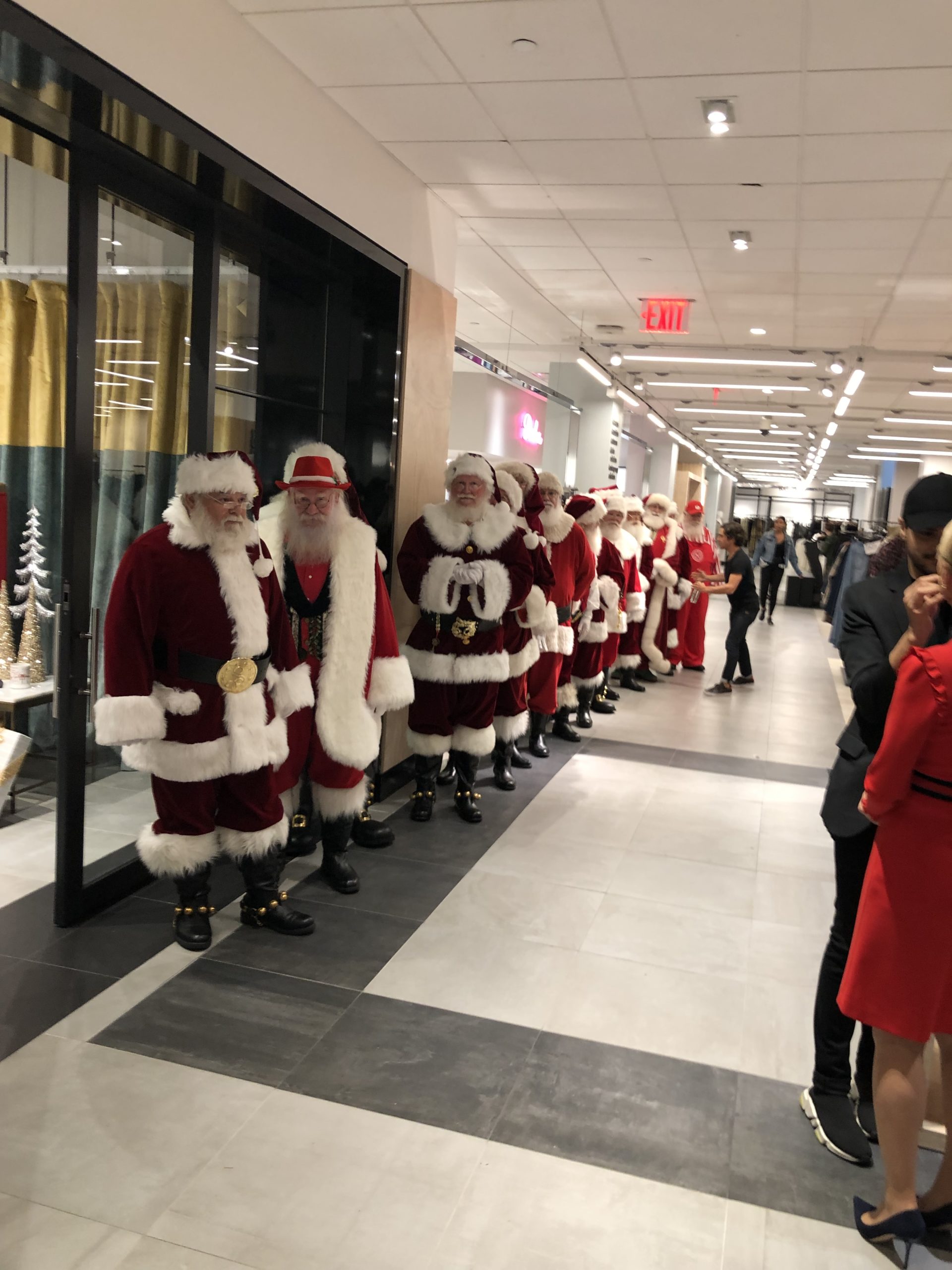 Bloomingdale's Santa Claus audition 