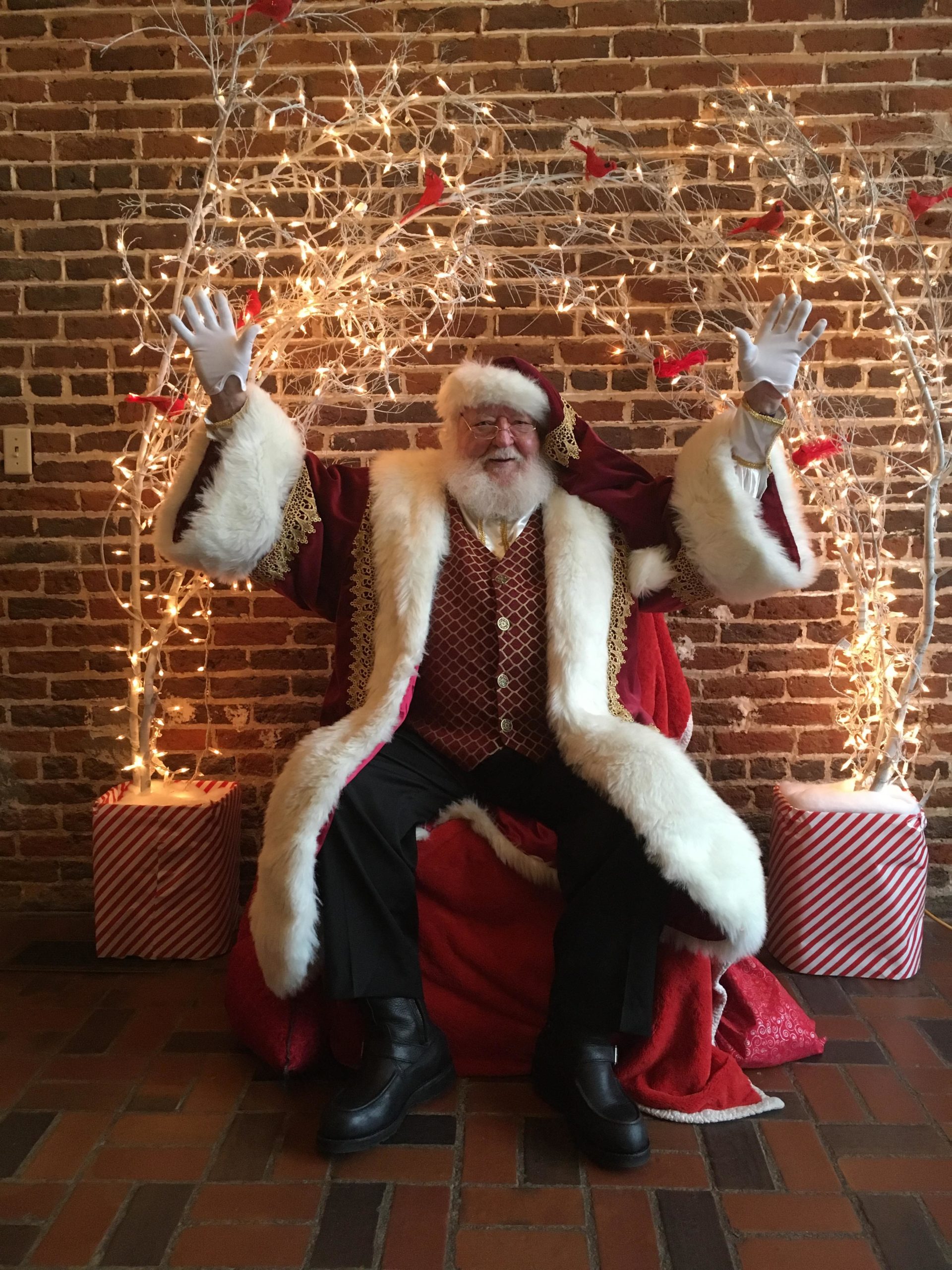 Real Bearded Santa Claus