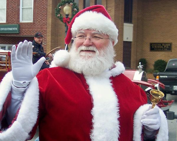 Real bearded Santa for hire