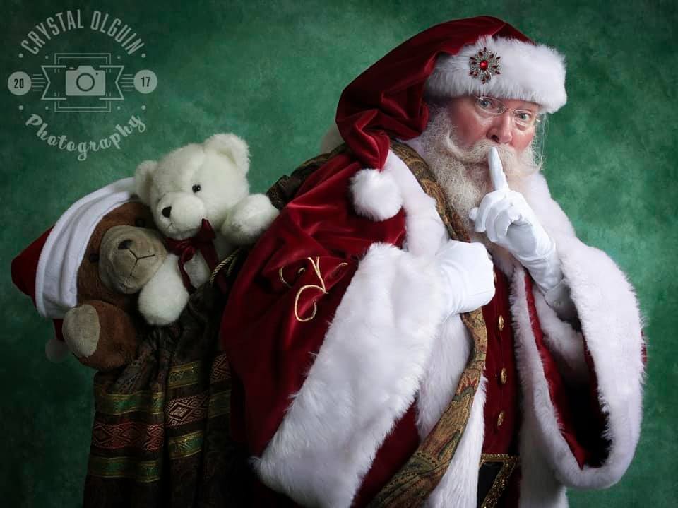 Los Angeles Real Bearded Santa Claus