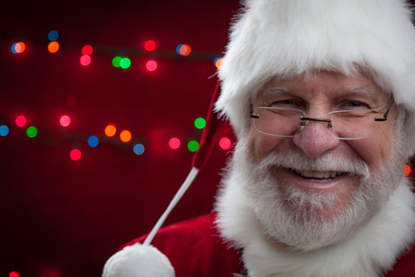 Book Santa Claus Illinois classic closeup