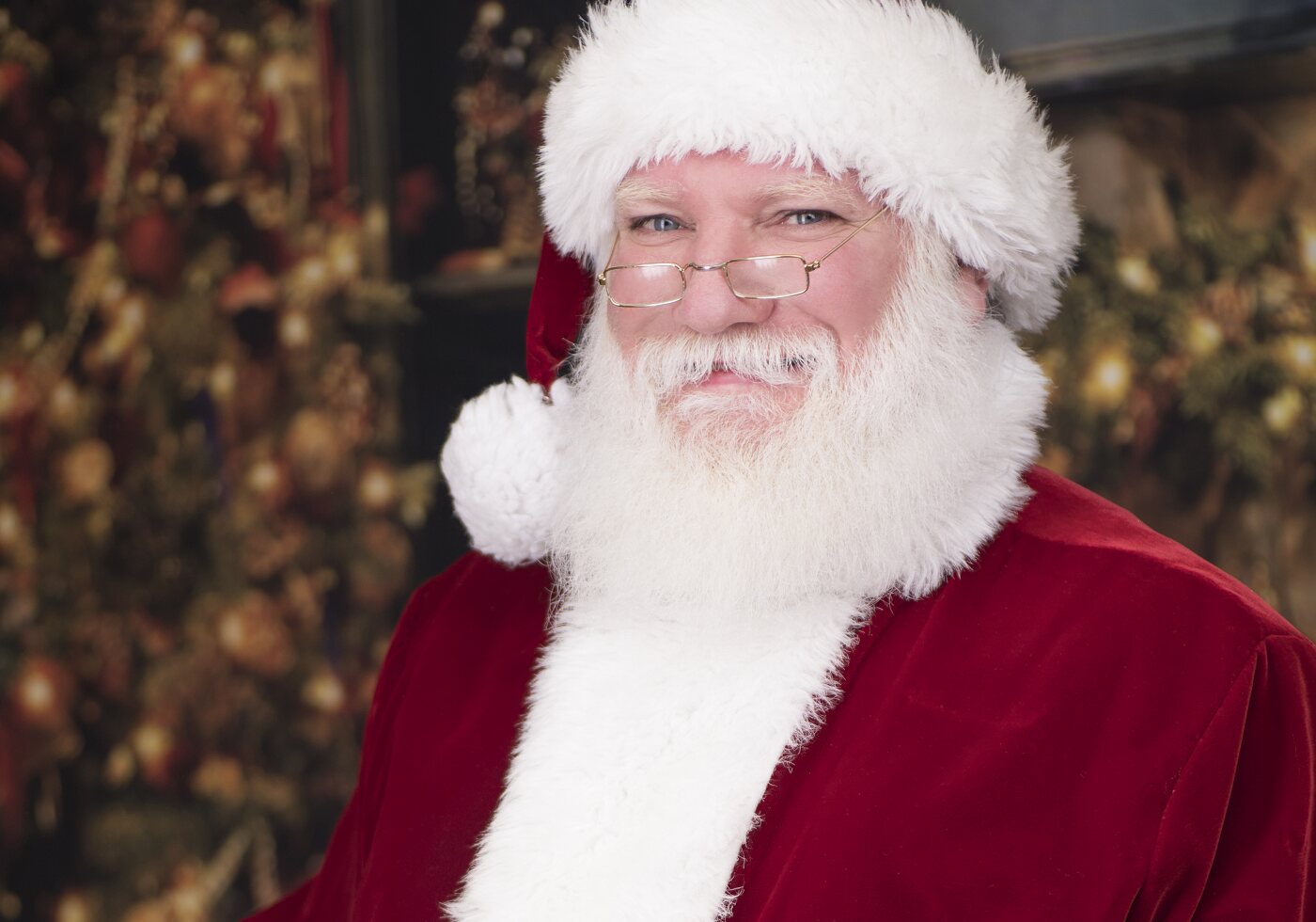 Hire Santa Claus Toledo holiday portrait