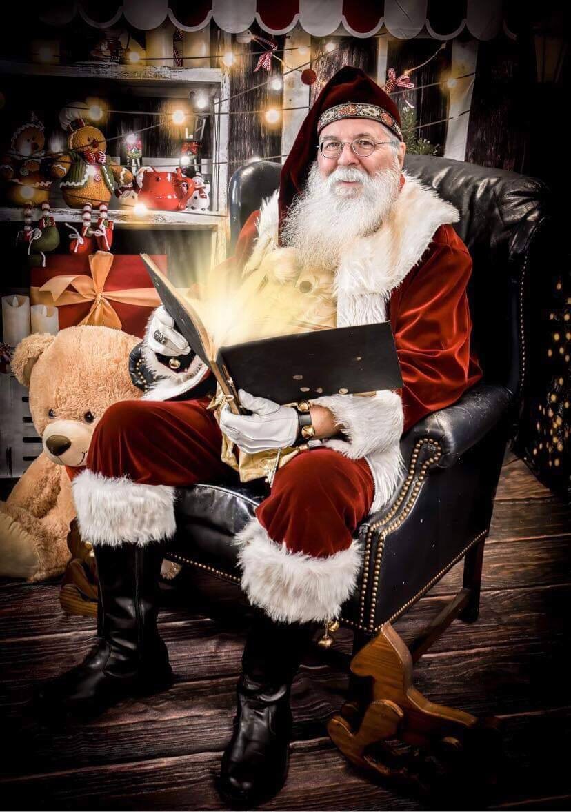 Professional Santa Claus Illinois storybook chair