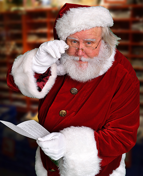 Professional Santa Claus for San Antonio holiday availability request
