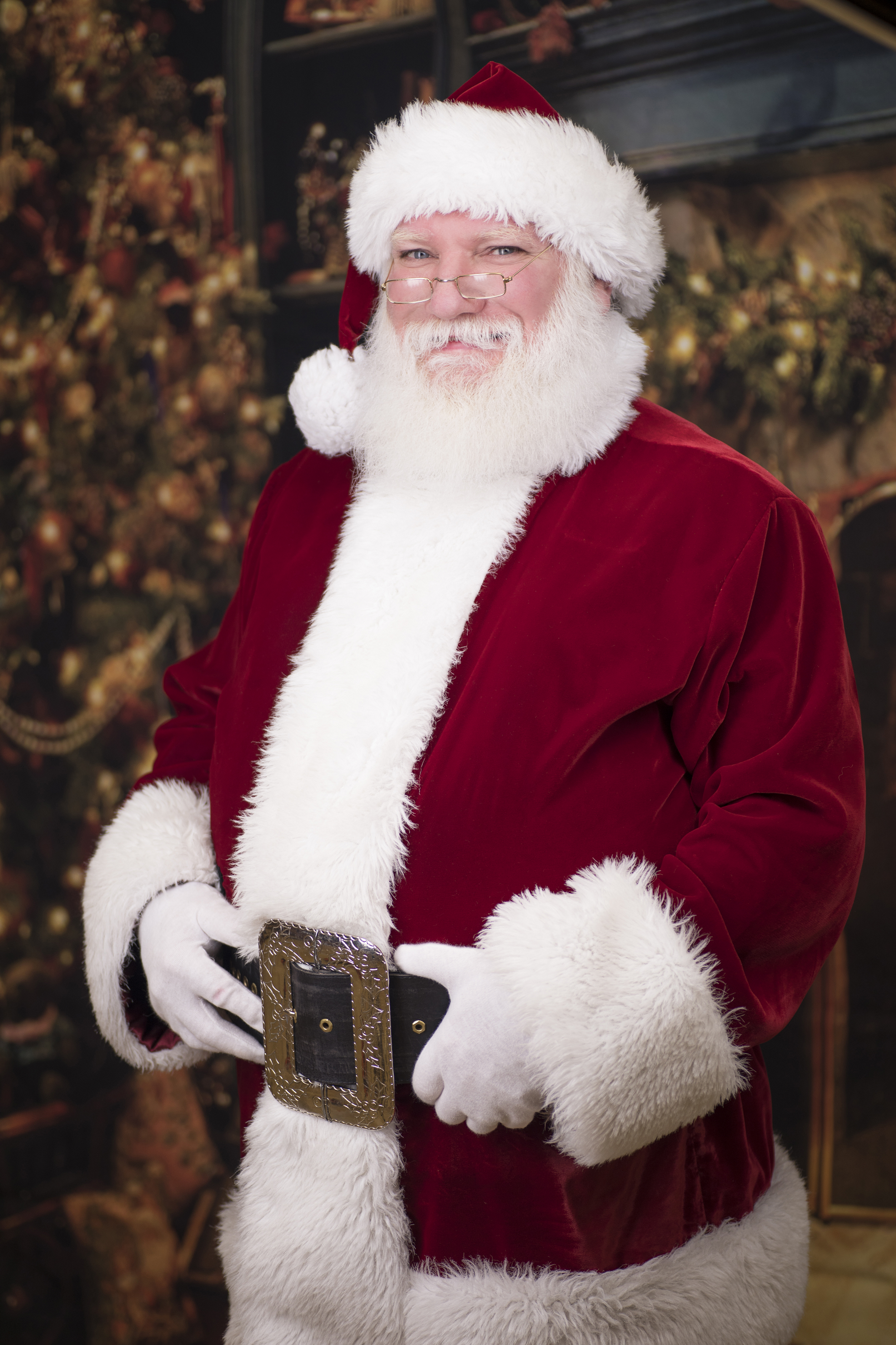 Professional Santa Claus for Houston corporate holiday appearance