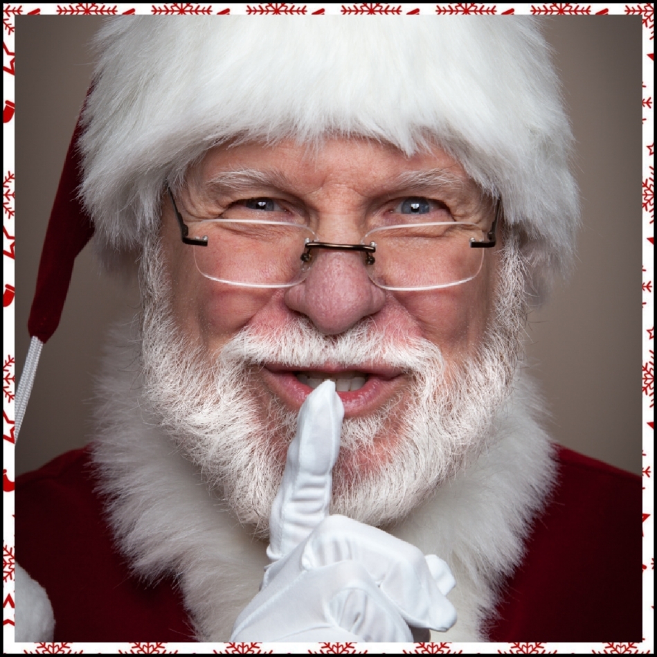 Real bearded Santa Claus San Antonio close up portrait