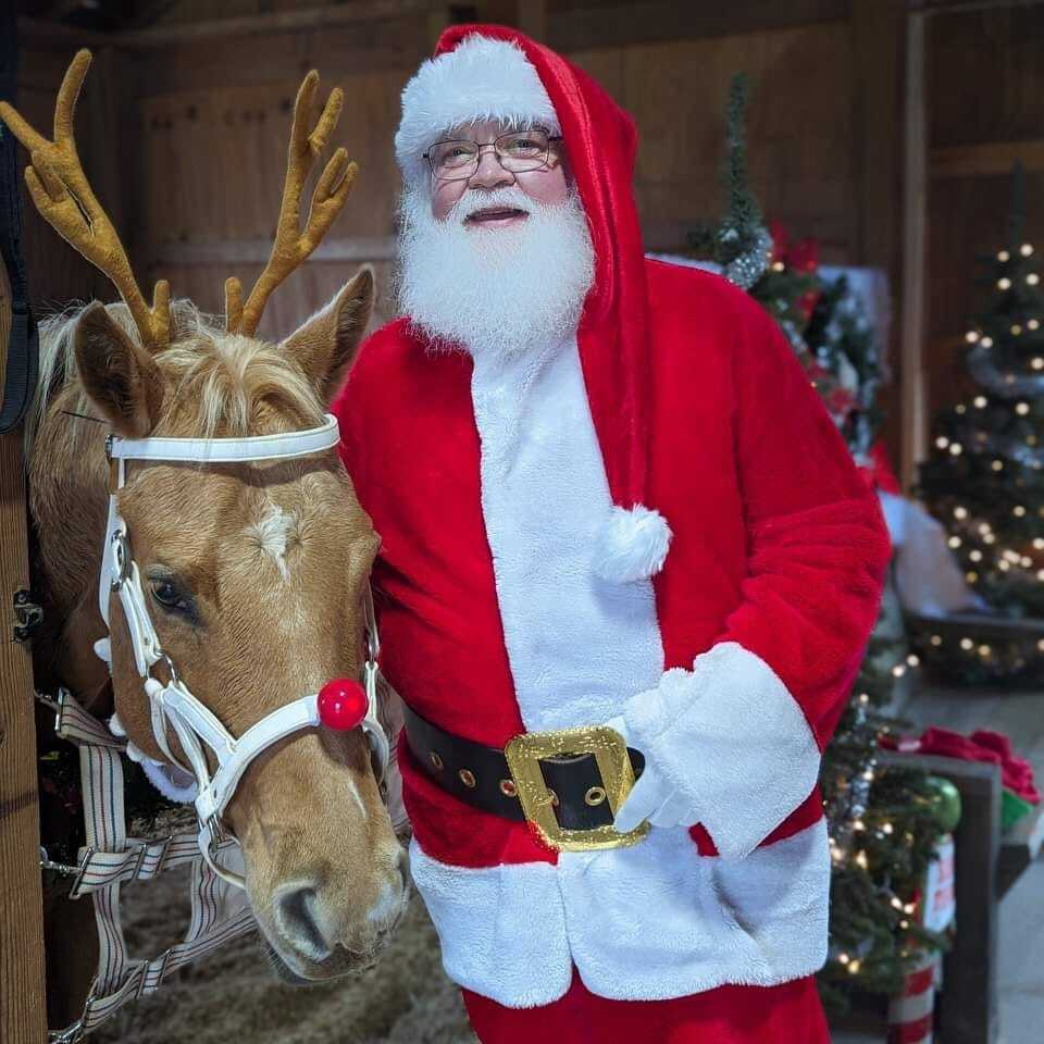 Book Santa Claus North Dakota Reindeer Stable Greeting Book Santa Claus North Dakota reindeer stable greeting